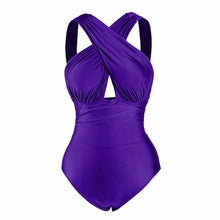 Load image into Gallery viewer, One Piece Swimsuit Plus Size Swimwear