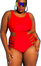 Load image into Gallery viewer, Plus Size Swimsuit Push Up Swimwear