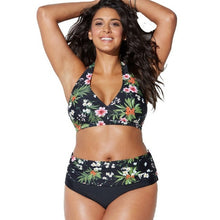 Load image into Gallery viewer, Plus Size Swimsuits Push Up Swimwear