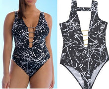 Load image into Gallery viewer, Plus Size Swimsuit Push Up Swimwear