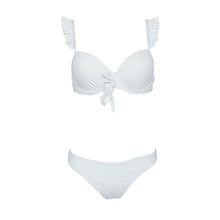 Load image into Gallery viewer, 2019 Sexy Ruffled Front Knot Tie Biquini Swim Bathing Suit