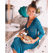 Load image into Gallery viewer, 2019 New Beach Cover Up Bikini Crochet Knitted Beachwear