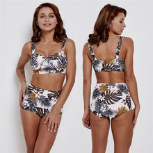 Load image into Gallery viewer, Sexy Retro Push Up High Waist Bikini