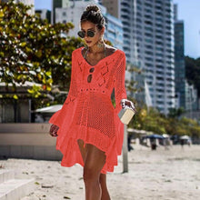 Load image into Gallery viewer, Women Sexy Hollow Cover Up