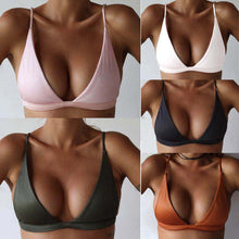 Load image into Gallery viewer, New Swimsuit Top Bra Women Sexy Triangle Bathing Suit