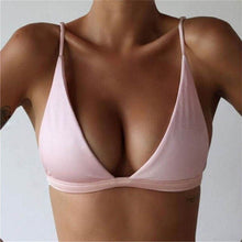 Load image into Gallery viewer, New Swimsuit Top Bra Women Sexy Triangle Bathing Suit