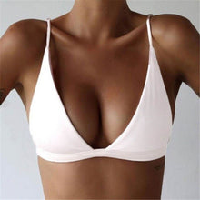 Load image into Gallery viewer, New Swimsuit Top Bra Women Sexy Triangle Bathing Suit