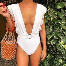 Load image into Gallery viewer, Women Ruffle Swimwear