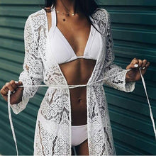 Load image into Gallery viewer, Sexy Mesh Hollow Cover Up