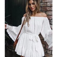 Load image into Gallery viewer, Sexy Lace Up Bikini Cover Up